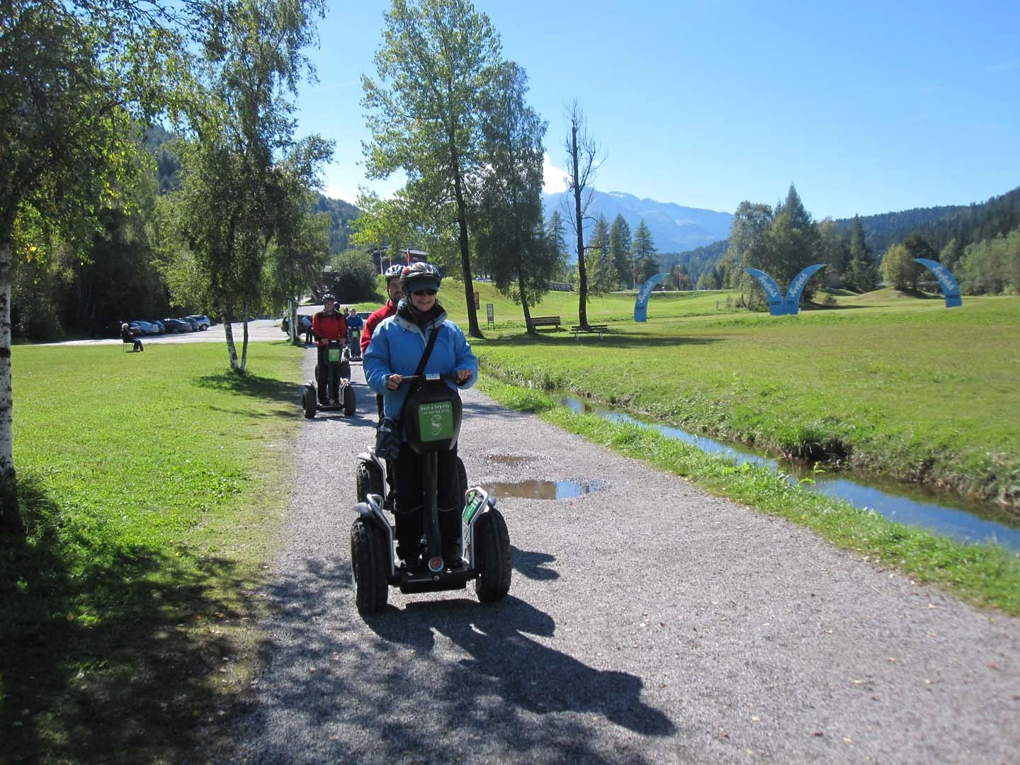 Segway-Ausfahrt auf dem Seefelder Hochplateau